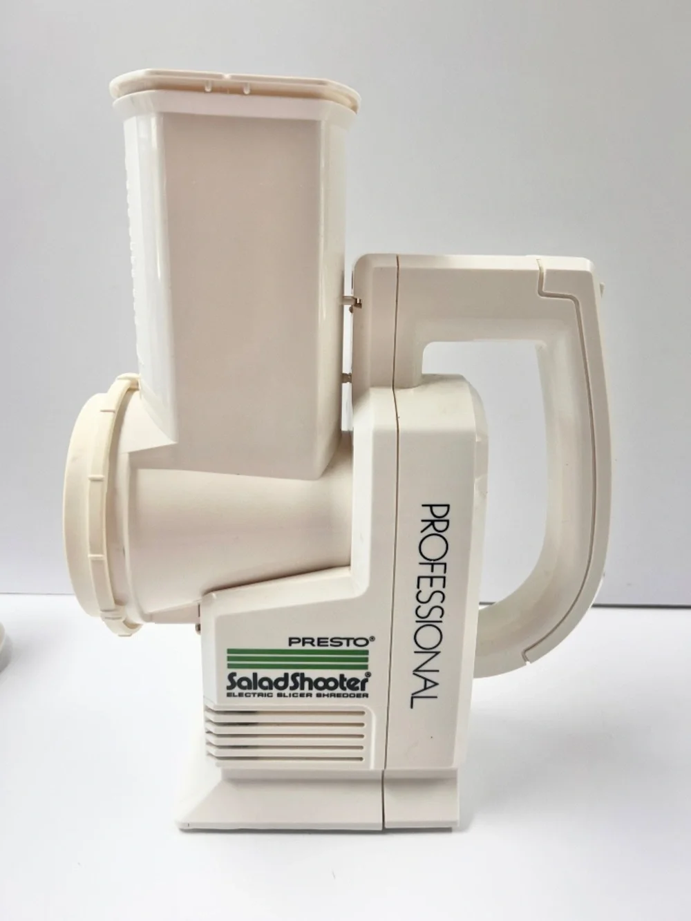 Vtg Presto Professional Salad Shooter Electric Slicer Shredder 0297001 Complete